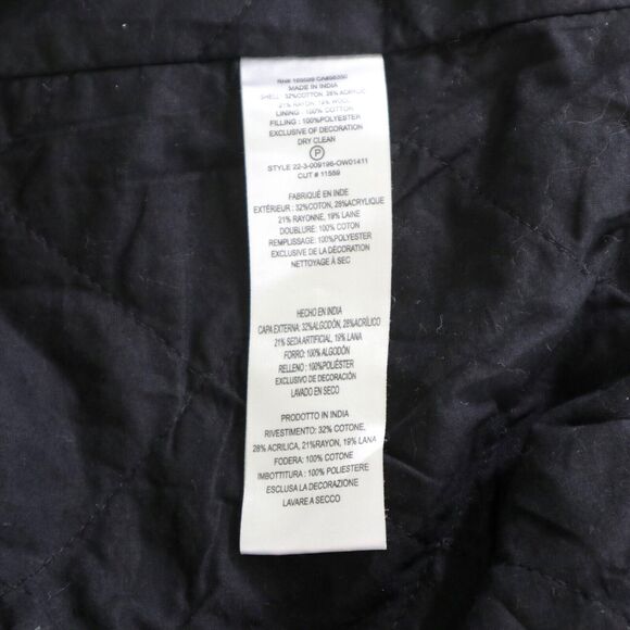 Joie Size S Reille Cotton Wool Blend Bomber Jacket Tweed Caviar Tan - Picture 11 of 11